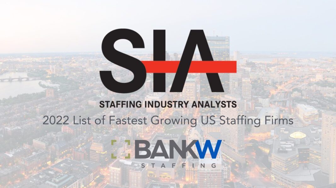 SIA Fastest Growing Staffing Firms 2022